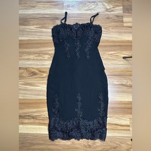 Haute Monde Dress Color Black Size S